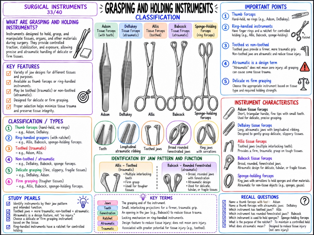 Grasping and Holding Instruments Classification (33/40)